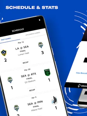 Seattle Sounders FC android App screenshot 2